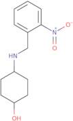 Rel-(1R,4R)-4-{[(2-nitrophenyl)methyl]amino}cyclohexan-1-ol