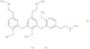 2-[4-Methoxy-3-[[2-methoxy-3-[[2-methoxy-5-[2-(methylamino)ethyl]phenyl]methyl]-5-[2-(methylamin...