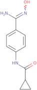 N-[4-(N'-Hydroxycarbamimidoyl)phenyl]cyclopropanecarboxamide