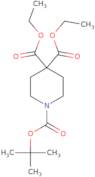 1-tert-Butyl 4,4-diethyl piperidine-1,4,4-tricarboxylate