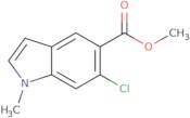 Methyl 6-chloro-1-methyl-1H-indole-5-carboxylate