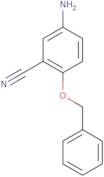 5-Amino-2-(benzyloxy)benzonitrile