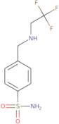 4-{[(2,2,2-Trifluoroethyl)amino]methyl}benzene-1-sulfonamide