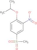 4-Methanesulfonyl-2-nitro-1-(propan-2-yloxy)benzene