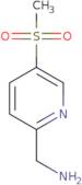 (5-Methanesulfonylpyridin-2-yl)methanamine