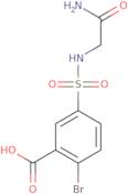 2-Bromo-5-[(carbamoylmethyl)sulfamoyl]benzoic acid