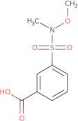 3-[Methoxy(methyl)sulfamoyl]benzoic acid