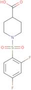 1-[(2,4-Difluorophenyl)sulfonyl]piperidine-4-carboxylic acid