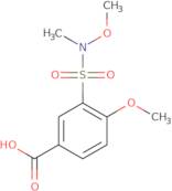 4-Methoxy-3-[methoxy(methyl)sulfamoyl]benzoic acid