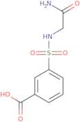 3-[(Carbamoylmethyl)sulfamoyl]benzoic acid