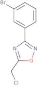 3-(3-Bromophenyl)-5-(chloromethyl)-1,2,4-oxadiazole