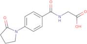 2-{[4-(2-Oxopyrrolidin-1-yl)phenyl]formamido}acetic acid