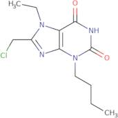 3-Butyl-8-(chloromethyl)-7-ethyl-2,3,6,7-tetrahydro-1H-purine-2,6-dione