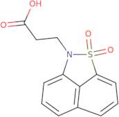 3-(2,2-Dioxo-2λ6-thia-3-azatricyclo[6.3.1.0,4,12]dodeca-1(11),4(12),5,7,9-pentaen-3-yl)propanoic...