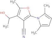 2-(2,5-Dimethyl-1H-pyrrol-1-yl)-4-(1-hydroxyethyl)-5-methylfuran-3-carbonitrile