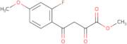 Methyl 4-(2-fluoro-4-methoxyphenyl)-2,4-dioxobutanoate