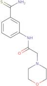 N-(3-Carbamothioylphenyl)-2-(morpholin-4-yl)acetamide