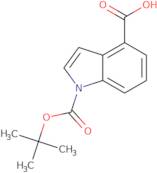 1-tert-Butoxycarbonylindole-4-carboxylic acid