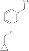 (3-(Cyclopropylmethoxy)phenyl)methanamine