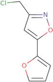 3-(Chloromethyl)-5-(furan-2-yl)-1,2-oxazole