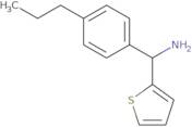 (4-Propylphenyl)(thiophen-2-yl)methanamine