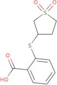 2-[(1,1-Dioxo-1λ6-thiolan-3-yl)sulfanyl]benzoic acid