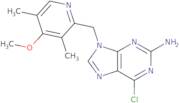 6-Chloro-9-((4-methoxy-3,5-dimethylpyridin-2-yl)methyl)-9H-purin-2-amine