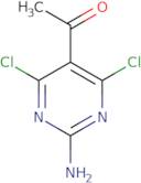 1-(2-Amino-4,6-dichloropyrimidin-5-yl)ethan-1-one