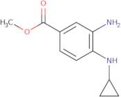 Methyl 3-amino-4-(cyclopropylamino)benzoate