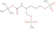 (R)-2-((tert-Butoxycarbonyl)amino)pentane-1,5-diyl dimethanesulfonate