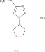 [1-(Oxolan-3-yl)-1H-1,2,3-triazol-4-yl]methanamine dihydrochloride