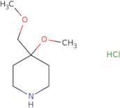 4-Methoxy-4-(methoxymethyl)piperidine hydrochloride