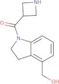 Azetidin-3-yl(4-(hydroxymethyl)indolin-1-yl)methanone