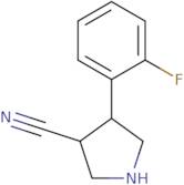 4-(2-Fluorophenyl)pyrrolidine-3-carbonitrile