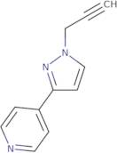 4-(1-(Prop-2-yn-1-yl)-1H-pyrazol-3-yl)pyridine