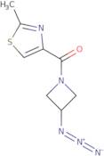 (3-Azidoazetidin-1-yl)(2-methylthiazol-4-yl)methanone