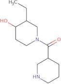 (3-Ethyl-4-hydroxypiperidin-1-yl)(piperidin-3-yl)methanone