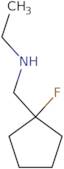 Ethyl[(1-fluorocyclopentyl)methyl]amine