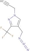 4-(Azidomethyl)-1-(prop-2-yn-1-yl)-3-(trifluoromethyl)-1H-pyrazole