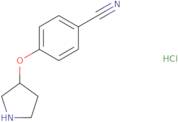 4-(Pyrrolidin-3-yloxy)benzonitrile hydrochloride