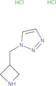 1-[(Azetidin-3-yl)methyl]-1H-1,2,3-triazole dihydrochloride