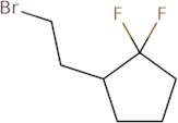 2-(2-Bromoethyl)-1,1-difluorocyclopentane