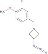 3-Azido-1-(3-fluoro-4-methoxybenzyl)azetidine