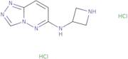 N-(Azetidin-3-yl)-[1,2,4]triazolo[4,3-b]pyridazin-6-amine dihydrochloride
