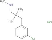 [3-(3-Chlorophenyl)-2,2-dimethylpropyl](methyl)amine hydrochloride