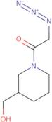 2-Azido-1-(3-(hydroxymethyl)piperidin-1-yl)ethan-1-one