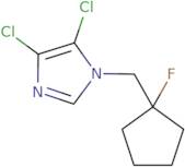 4,5-Dichloro-1-[(1-fluorocyclopentyl)methyl]-1H-imidazole