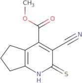 Methyl 3-cyano-2-thioxo-2,5,6,7-tetrahydro-1H-cyclopenta[b]pyridine-4-carboxylate