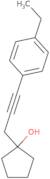 1-[3-(4-Ethylphenyl)prop-2-yn-1-yl]cyclopentan-1-ol