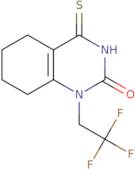 4-Sulfanylidene-1-(2,2,2-trifluoroethyl)-1,2,3,4,5,6,7,8-octahydroquinazolin-2-one